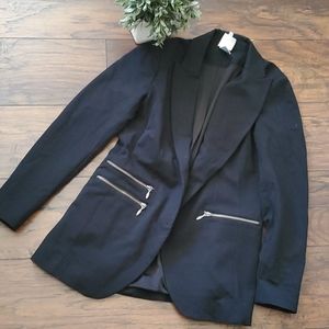 Diane Gilman Black Blazer